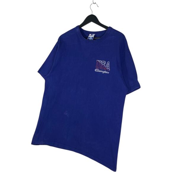 Vintage Champion USA Mini Logo T-Shirt L - Picture 3 of 7